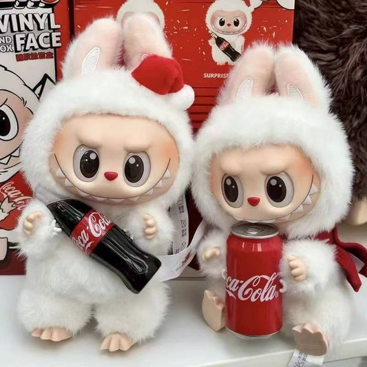 LABUBU third-generation cola series plush trendy toy figurine cola